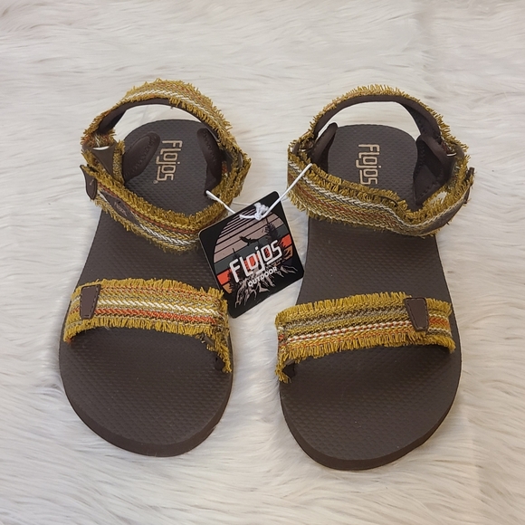 Flojos Men Outdoor Sandals 13 NWT - Picture 1 of 6